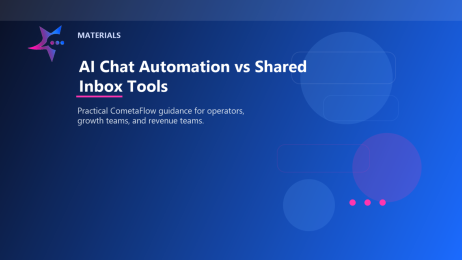 AI Chat Automation vs Shared Inbox Tools - Materials for CometaFlow