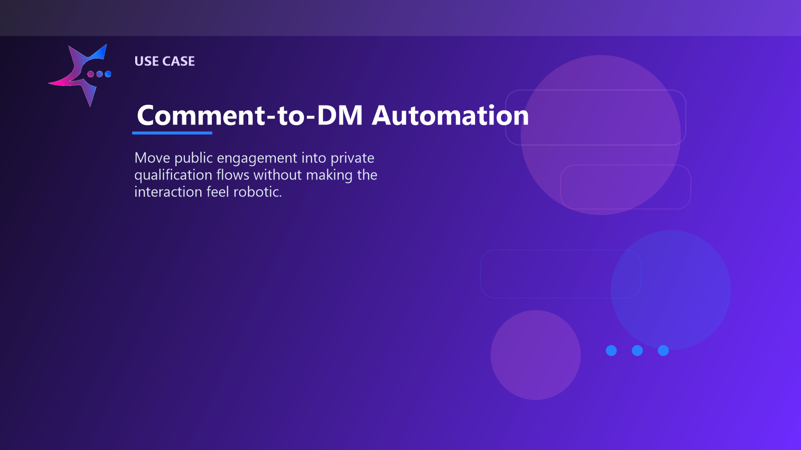 Comment-to-DM Automation page banner