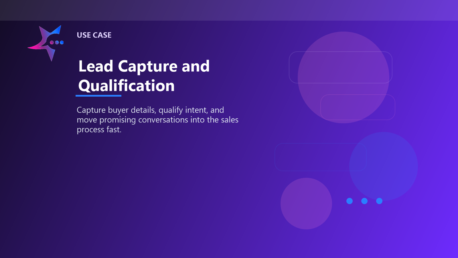 Lead Capture and Qualification page banner